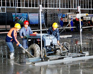 馬鋼集團(tuán)熱電廠(chǎng)水泥地坪